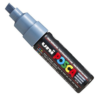 Marker Posca PC-8K - Uni - szary, slate gray