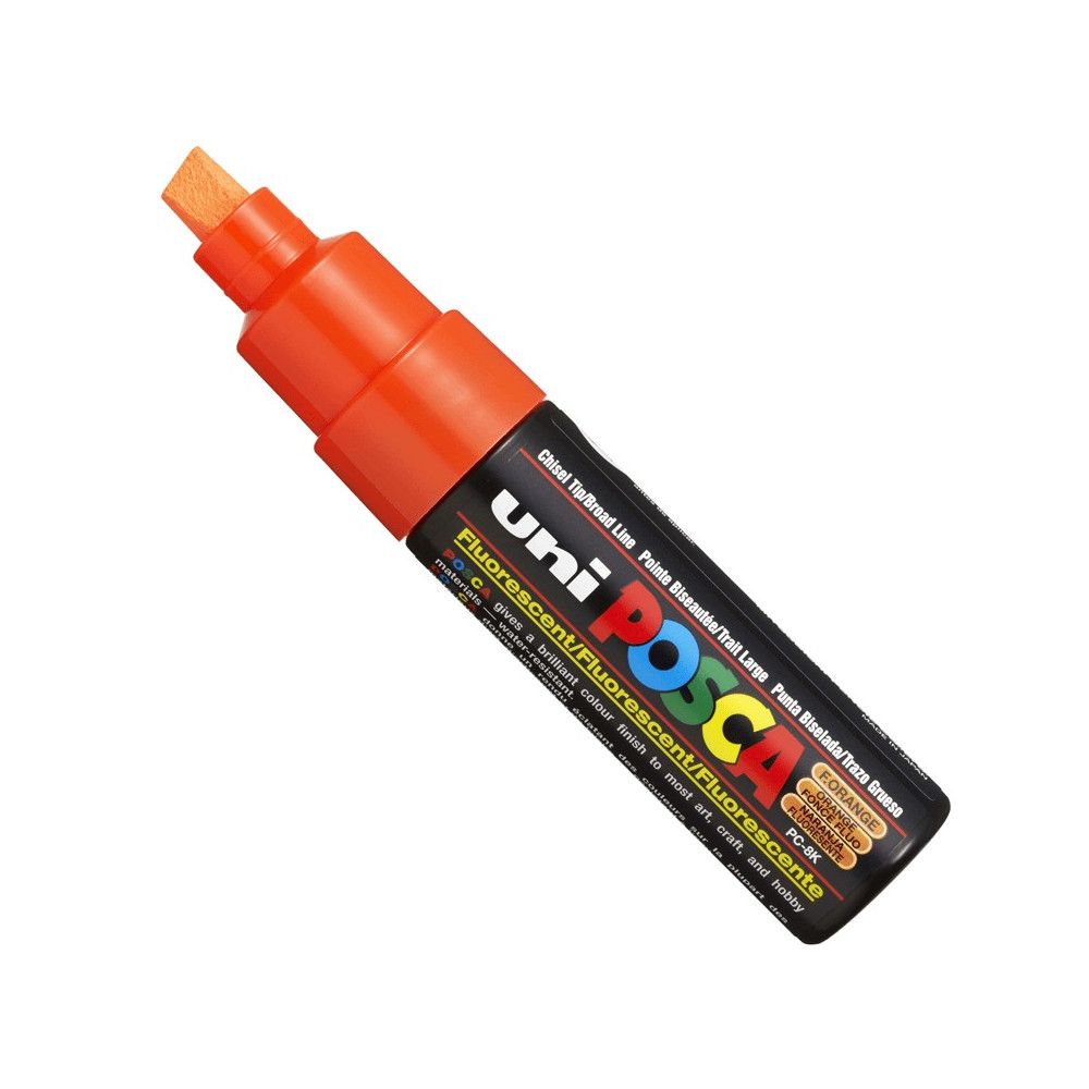 Marker Posca PC-8K - Uni - pomarańczowy, fluo orange
