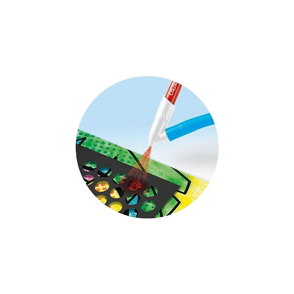 Zestaw flamastrów dmuchanych Blow Pen Pop Art - Maped - 6 kolorów