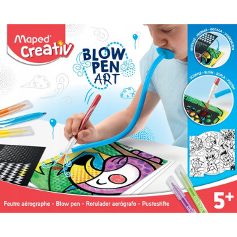 Set of Blow Pen Pop Art pens - Maped - 6 colors