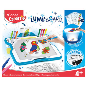 Tablica podświetlana Lumi Board Creativ dla dzieci - Maped
