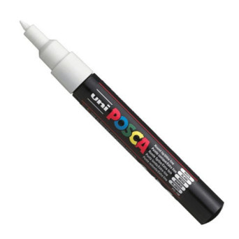 Uni Posca Paint Marker Pen PC-1M - White