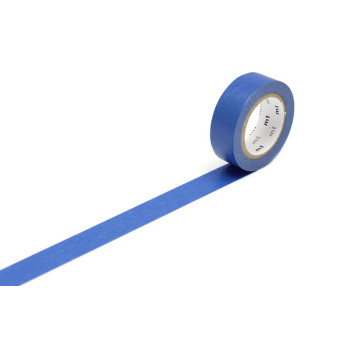 Washi tape - MT Masking Tape - Bleu Nuit Ruri, 7 m