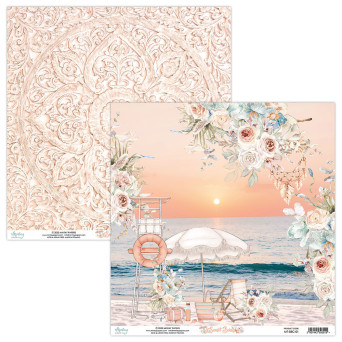 Papier do scrapbookingu 30,5 x 30,5 cm - Mintay - Sunset Beach 01