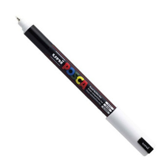 Uni Posca Paint Marker Pen PC-1MR - White