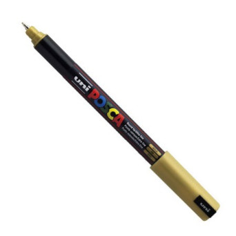Uni Posca Paint Marker Pen PC-1MR - Gold