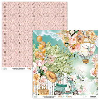 Scrapbooking paper 30,5 x 30,5 cm - Mintay - Joy of Life 01