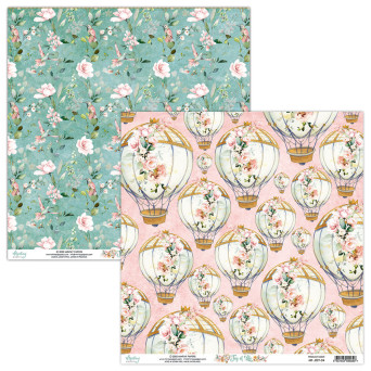 Papier do scrapbookingu 30,5 x 30,5 cm - Mintay - Joy of Life 04