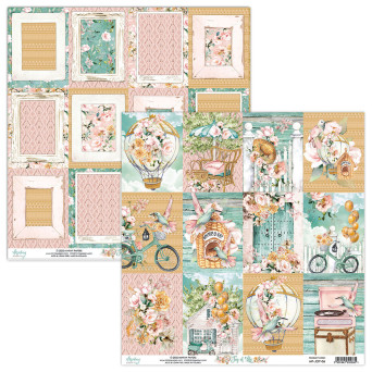 Scrapbooking paper 30,5 x 30,5 cm - Mintay - Joy of Life 06