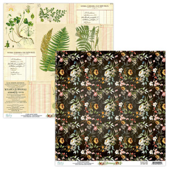 Scrapbooking paper 30,5 x 30,5 cm - Mintay - Botany 04
