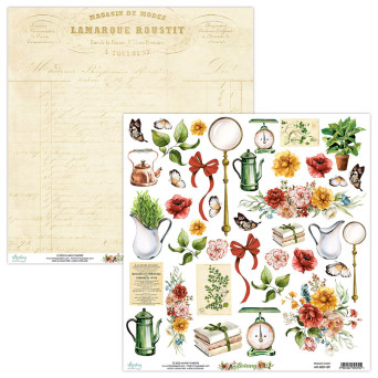Elements for cutting 30,5 x 30,5 cm - Mintay - Botany