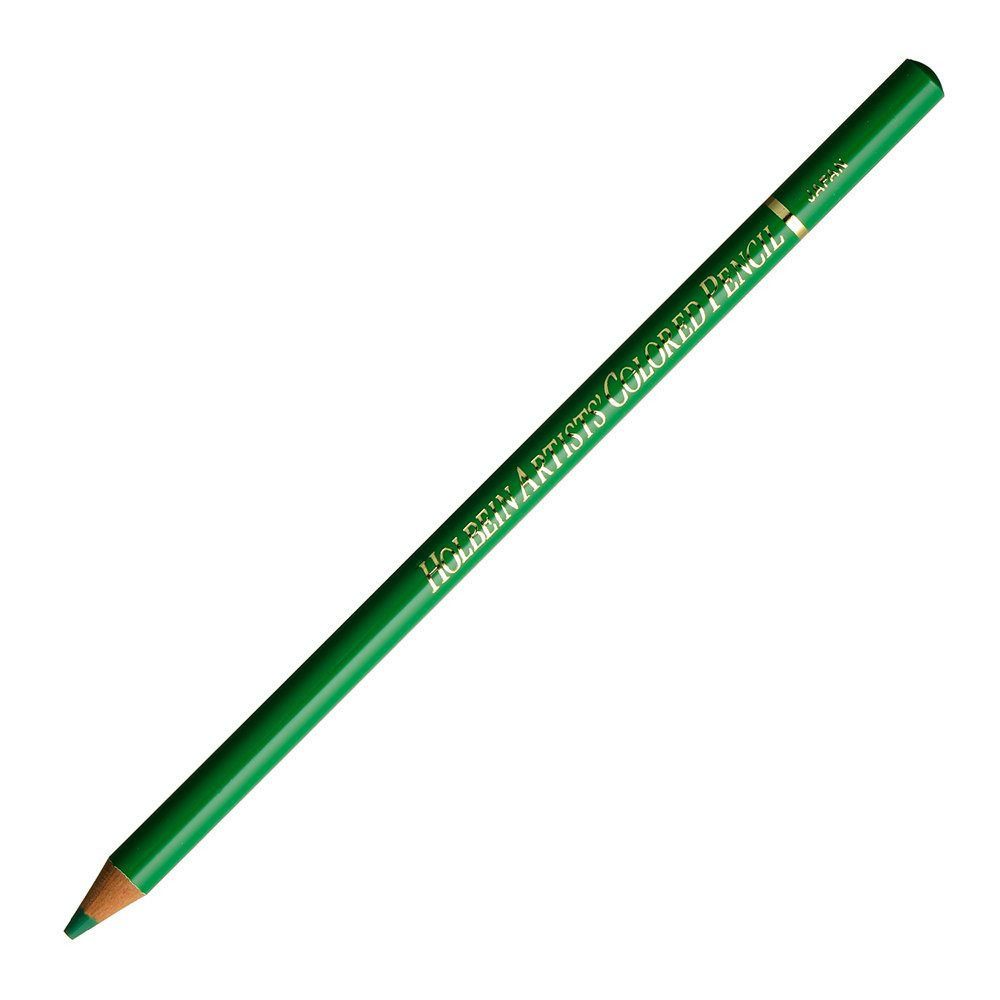 Artists' Colored Pencil - Holbein - 255, Malachite Green
