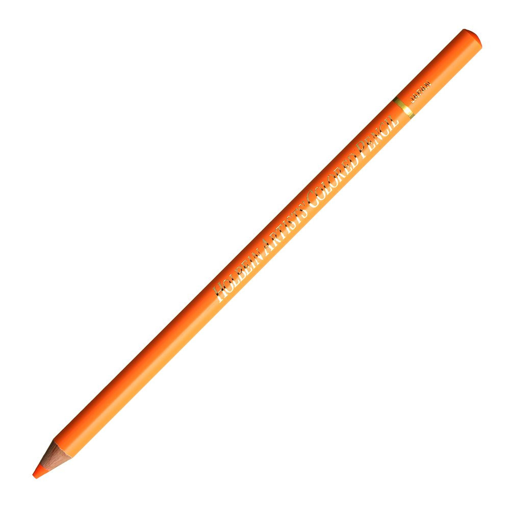 Artists' Colored Pencil - Holbein - 730, Luminous Orange