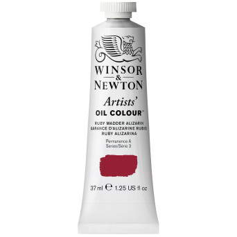 Farba olejna Artists' Oil Colour - Winsor & Newton - Ruby Madder Alizarin, 37 ml