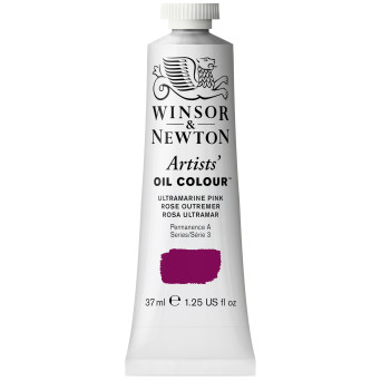 Farba olejna Artists' Oil Colour - Winsor & Newton - Ultramarine Pink, 37 ml