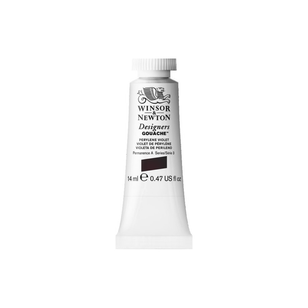 Farba gwasz Designers Gouache - Winsor & Newton - Perylene Violet, 14 ml