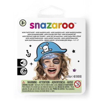 Zestaw do malowania twarzy - Snazaroo - Blue Pirate, Pirat