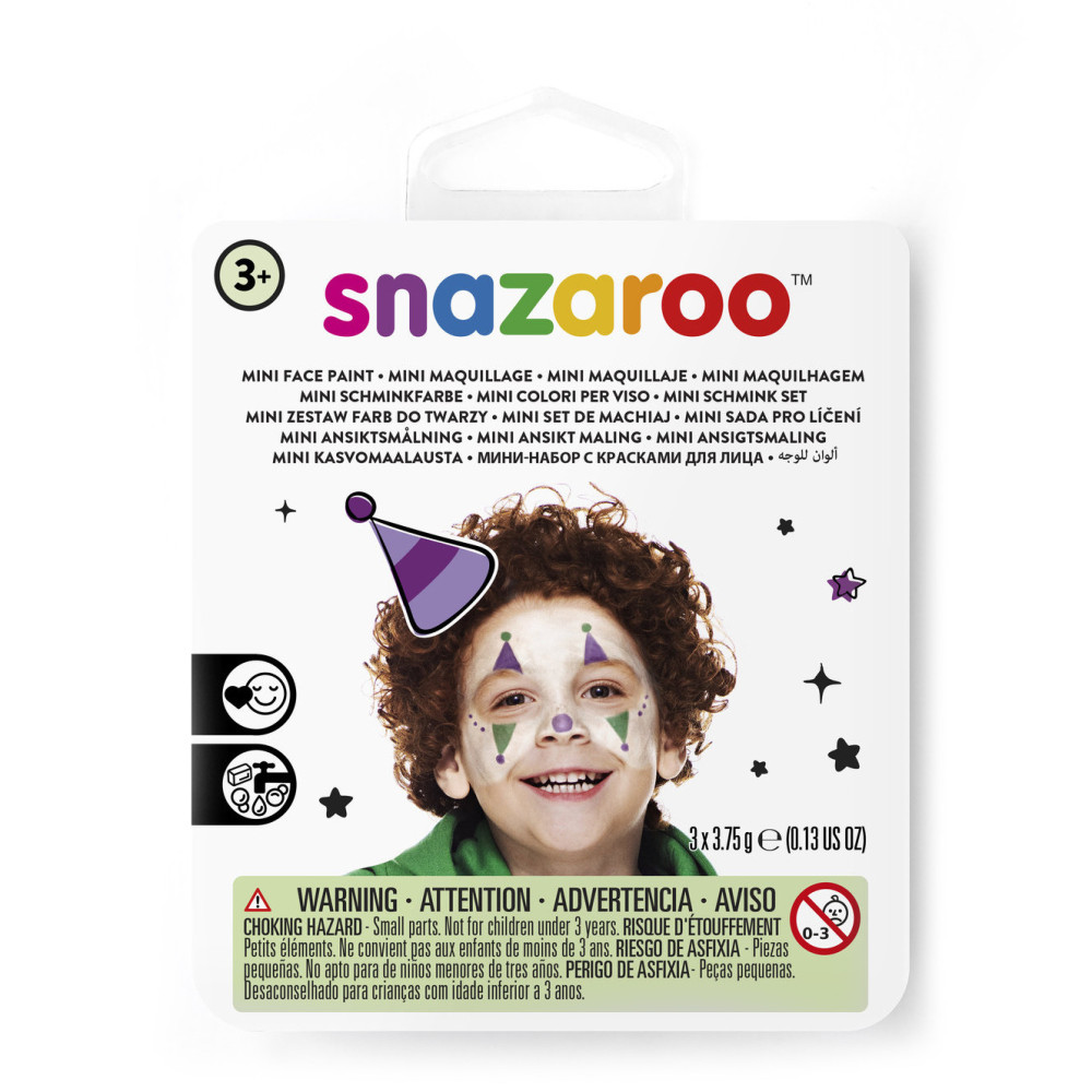 Mini face paint kit - Snazaroo - Jester