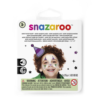 Zestaw do malowania twarzy - Snazaroo - Jester, Mim