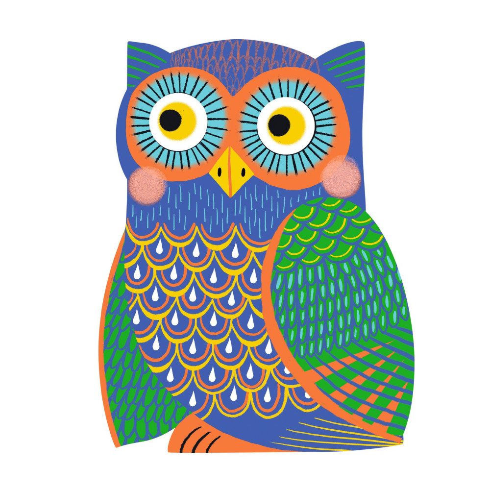 Water coloring book - Djeco - Hidden Animals