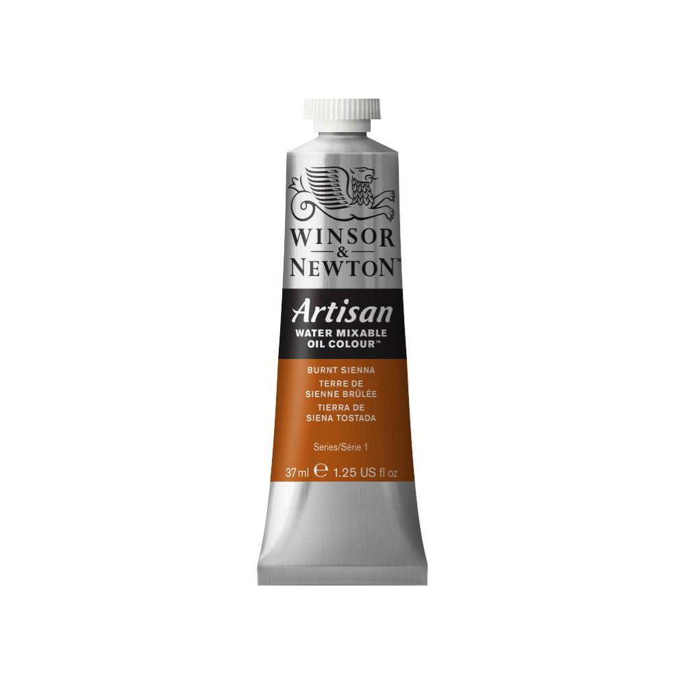 Farba olejna Artisan Water - Winsor & Newton - Burnt Sienna, 37 ml