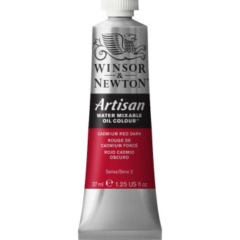 Farba olejna Artisan Water - Winsor & Newton - Cadmium Red Dark, 37 ml
