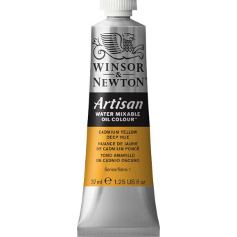 Farba olejna Artisan Water - Winsor & Newton - Cadmium Yellow Deep Hue, 37 ml