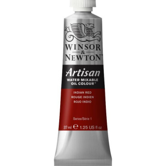 Farba olejna Artisan Water - Winsor & Newton - Indian Red, 37 ml