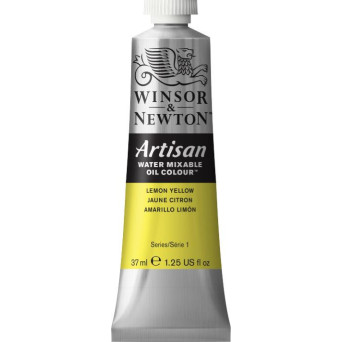 Artisan Water oil paint - Winsor & Newton - Yellow Lemon, 37 ml