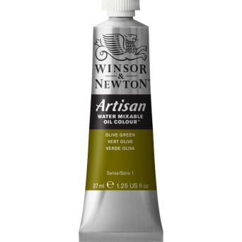 Artisan Water oil paint - Winsor & Newton - Olive Green, 37 ml