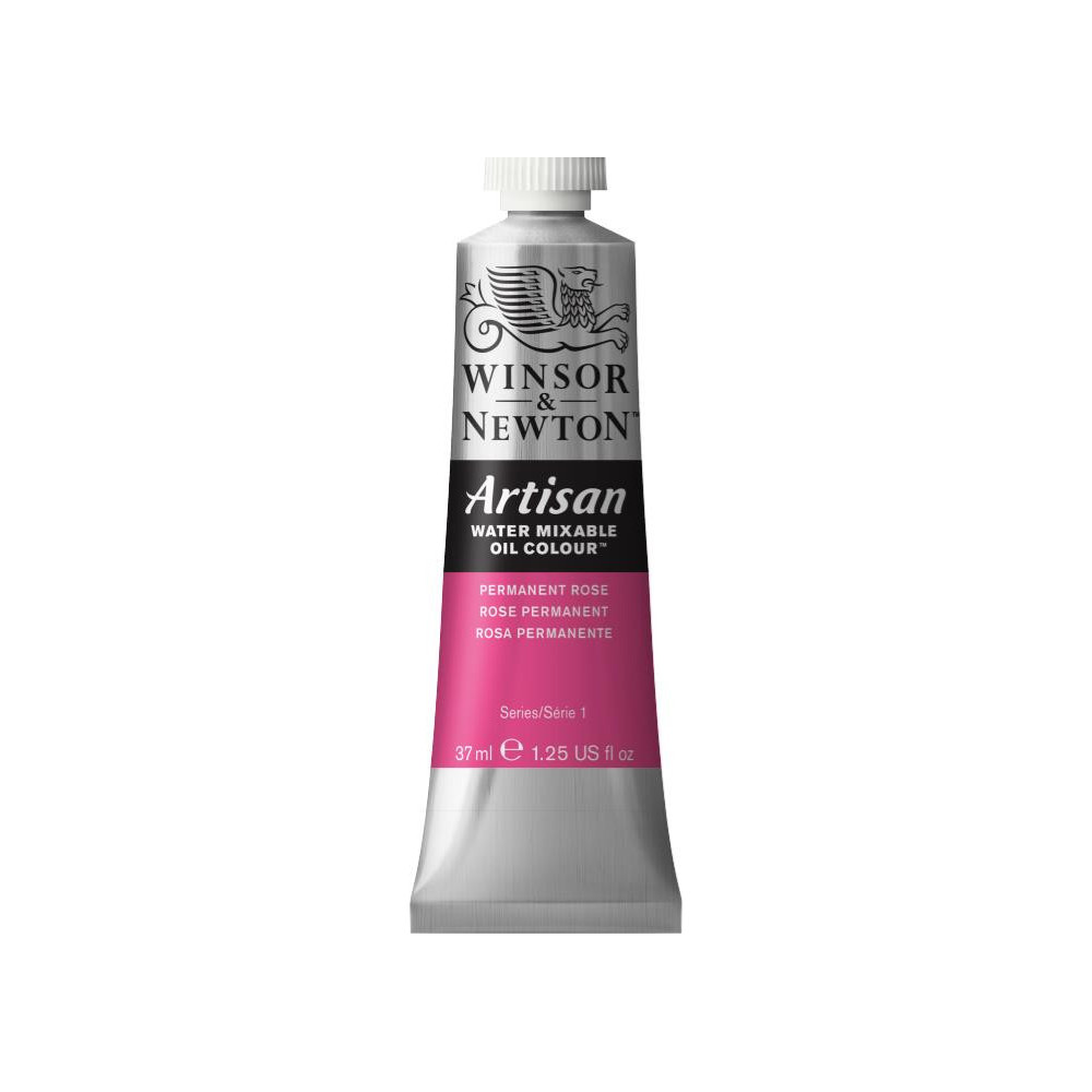 Artisan Water oil paint - Winsor & Newton - Permanent Rose, 37 ml