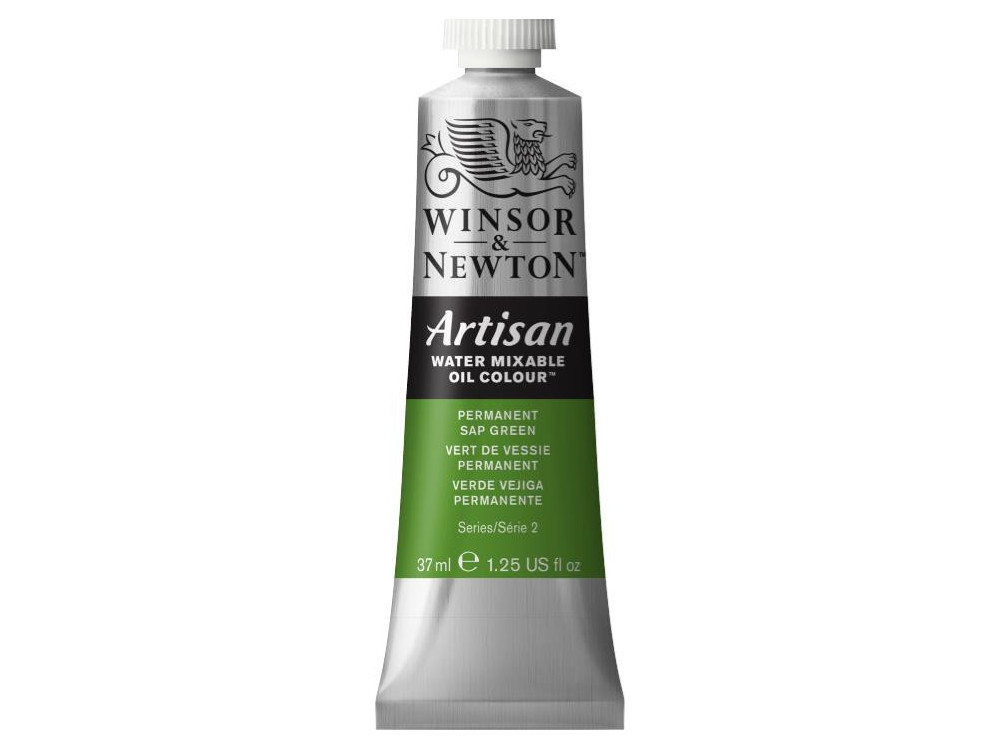 Artisan Water oil paint - Winsor & Newton - Permanent Sap Green, 37 ml