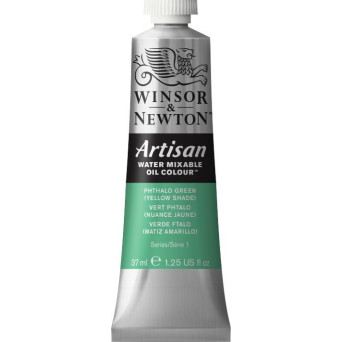 Farba olejna Artisan Water - Winsor & Newton - Phthalo Green (yellow shade), 37 ml