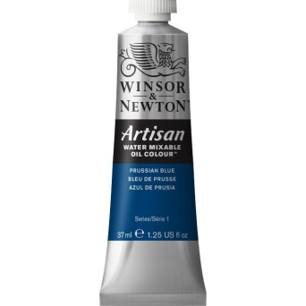 Artisan Water oil paint - Winsor & Newton - Prussian Blue, 37 ml