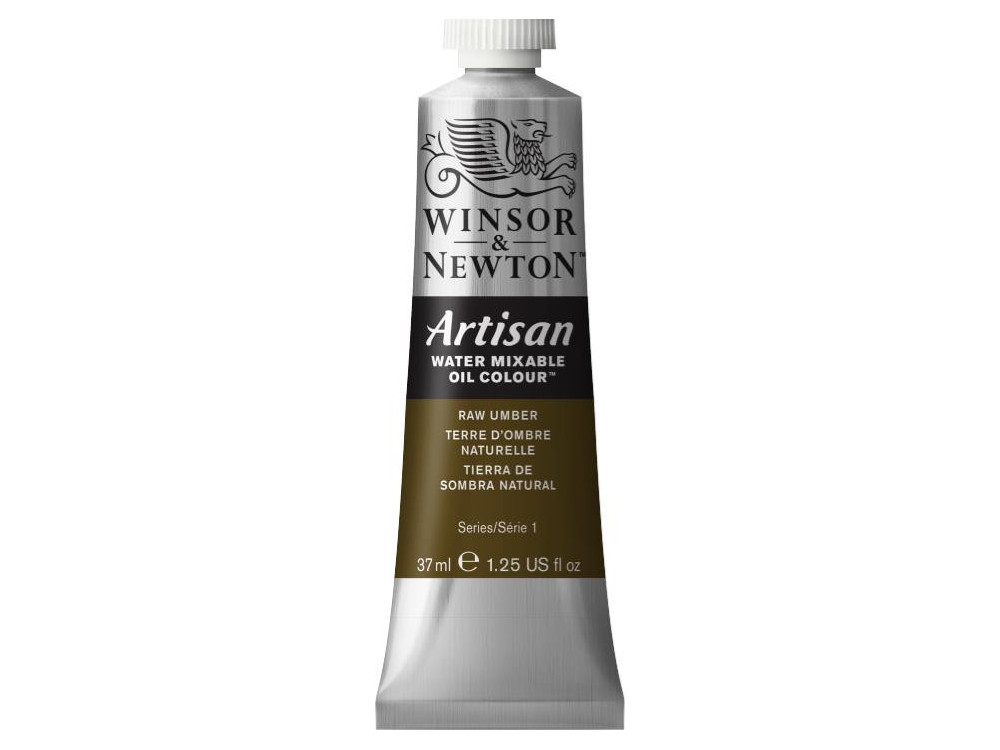Farba olejna Artisan Water - Winsor & Newton - Raw Umber, 37 ml
