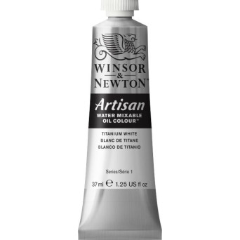 Artisan Water oil paint - Winsor & Newton - Titanium White, 37 ml