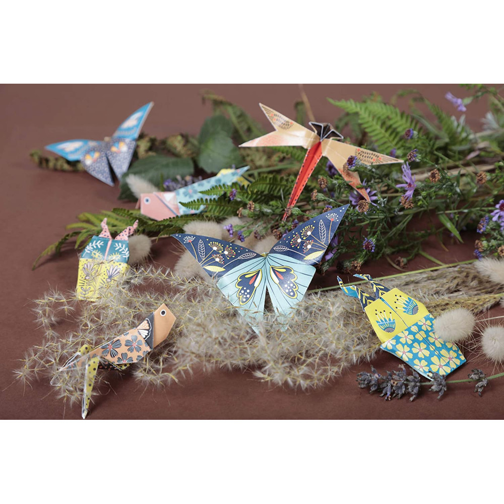 Origami paper Insects - Clairefontaine - 70 g, 60 sheets
