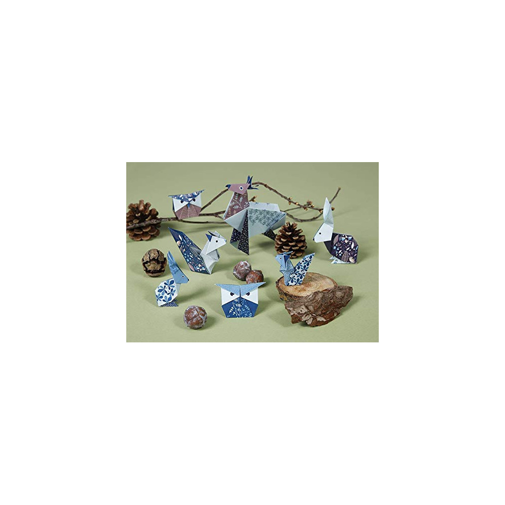 Origami paper Forest Animals - Clairefontaine - 70 g, 60 sheets