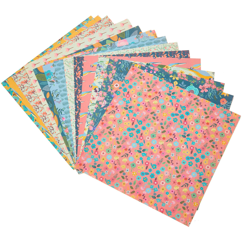 Origami paper Kiribati - Clairefontaine - 70 g, 60 sheets