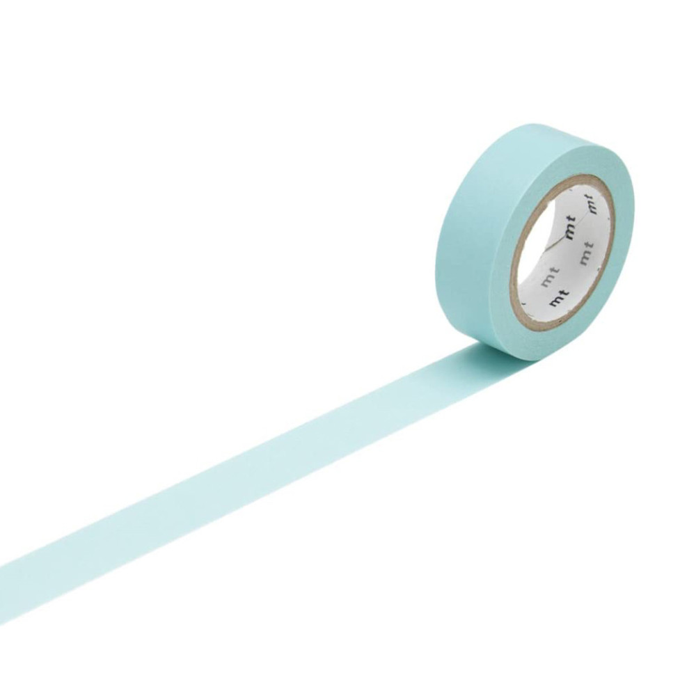 Washi tape - MT Masking Tape - Baby Blue, 7 m