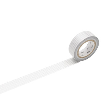 Taśma papierowa washi - MT Masking Tape - Hougan Silver 2, 7 m