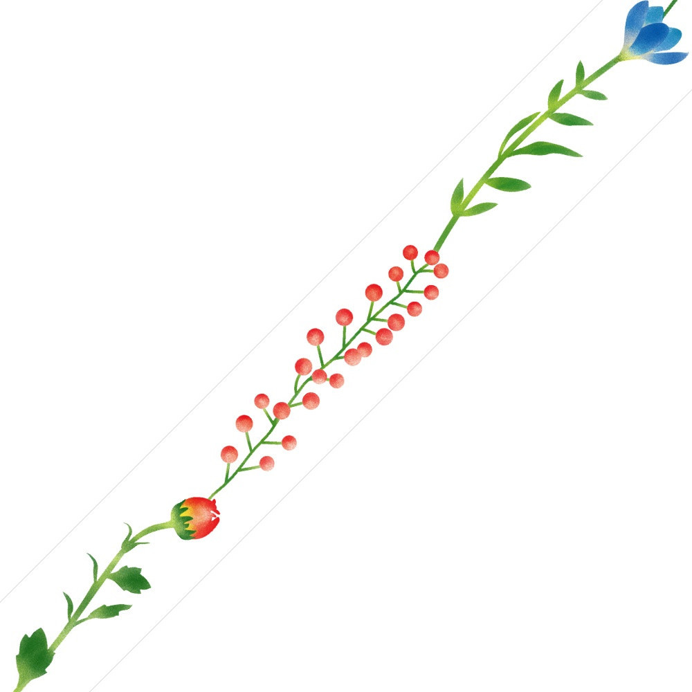 Taśma papierowa washi - MT Masking Tape - Flower Line, 7 m