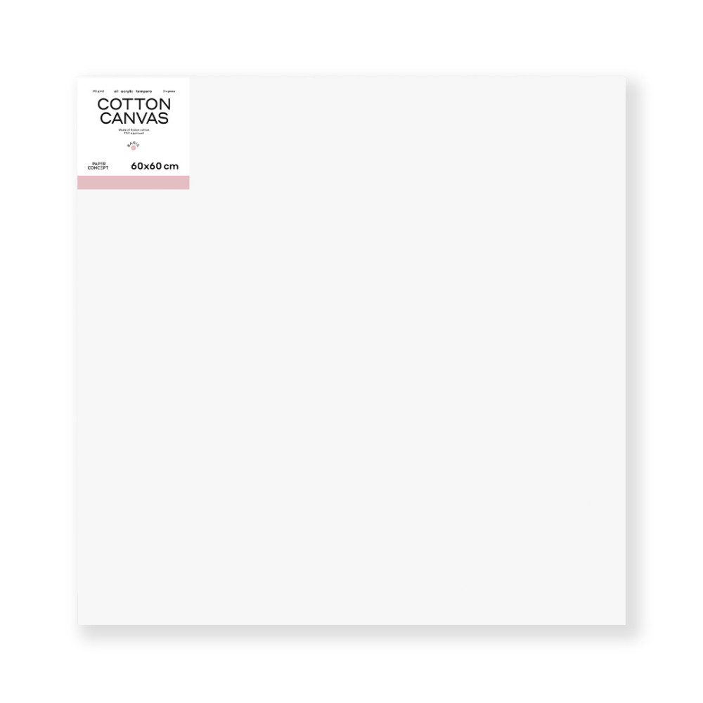 Podobrazie malarskie bawełniane Basic - PaperConcept - 60 x 60 cm
