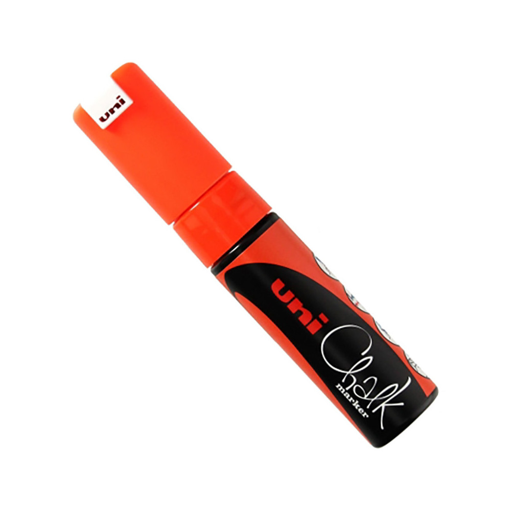 Marker kredowy do tablic PWE-8K - Uni - pomarańczowy