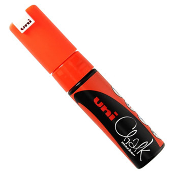 Chalk marker PWE-8K - UNI - orange