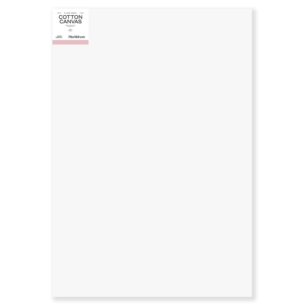 Cotton stretched canvas Basic - PaperConcept - 70 x 100 cm