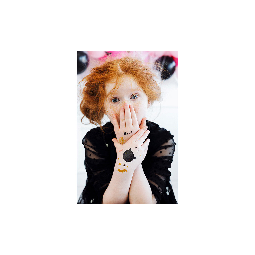 Temporary tattoos for kids Boo! - 12 pcs.