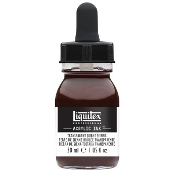 Tusz akrylowy - Liquitex - Transparent Burnt Sienna, 30 ml