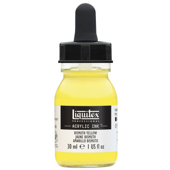 Professional Acrylic ink - Liquitex - Bismuth Yellow, 30 ml
