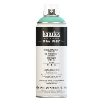 Farba akrylowa w spray'u - Liquitex - Phthalocyanine Green 7, 400 ml